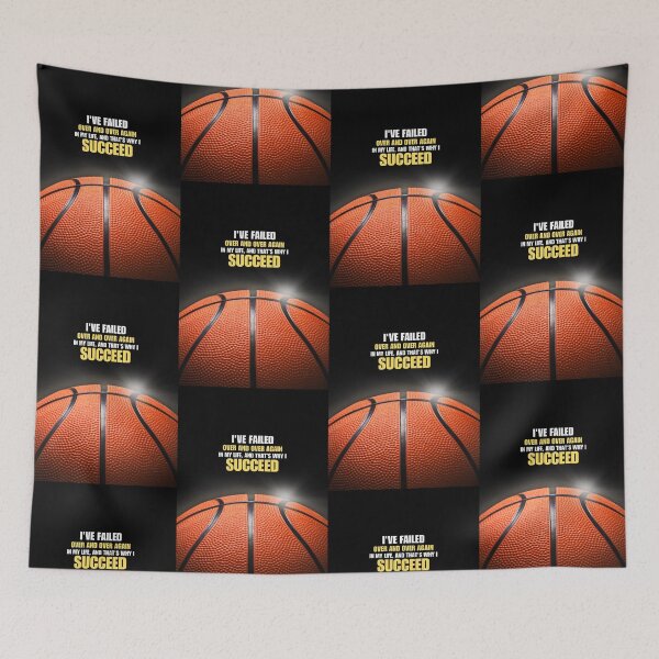 Item preview, You Need to Fail to Succeed MJ Basketball Quote designed and sold by hiunlimit.