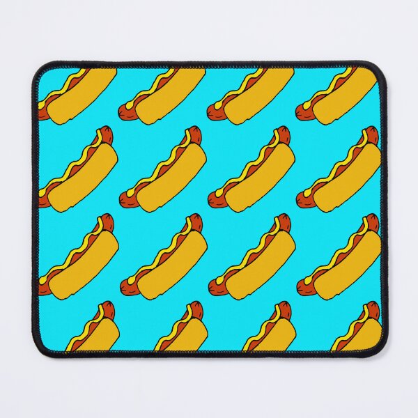 Item preview, Hot Dogs Pattern designed and sold by HotHibiscus.