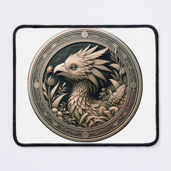 Item preview, Chocobo Crypto Token Bronze Coin Money Shilling Bit designed and sold by kylmllr101684.
