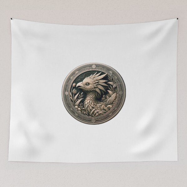 Item preview, Chocobo Crypto Token Bronze Coin Money Shilling Bit designed and sold by kylmllr101684.