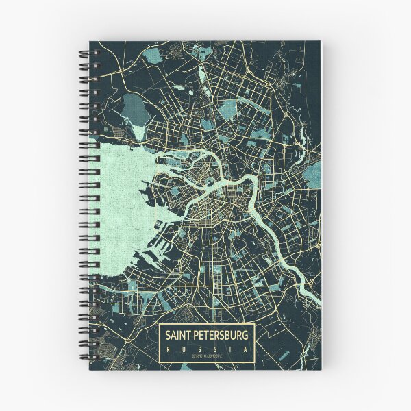 Item preview, Saint Petersburg City Map of Russia - Summer designed and sold by deMAP.