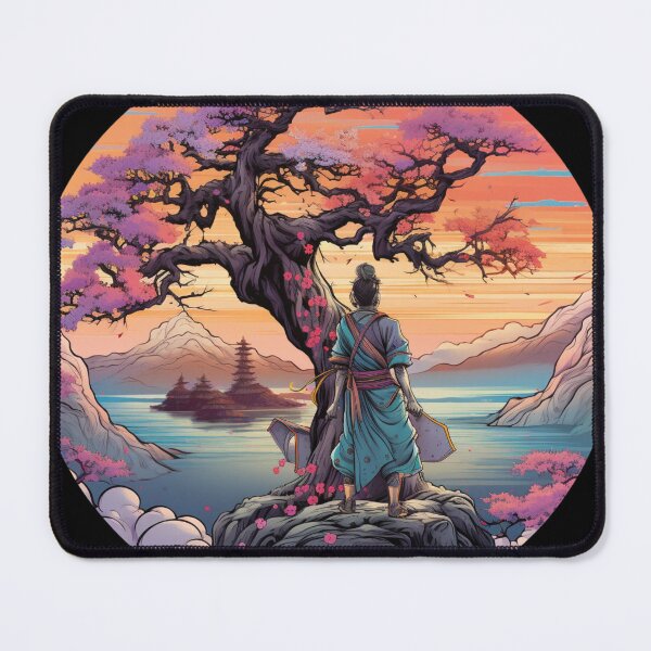 Item preview, Fantasy Fiction - Samurai Anime Art designed and sold by Fantasy Masterpiece.