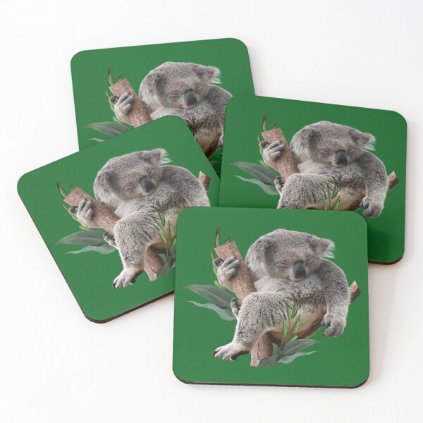 Item preview, Cute sleepy koala on a tree designed and sold by All My Planet.