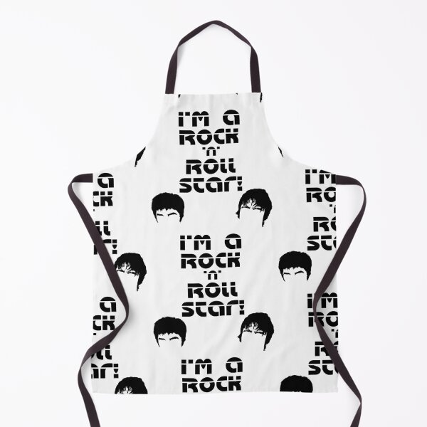 Item preview, I'm a Rock n Roll Star Oasis Vertical Black Art Drawing Piece designed and sold by Printopia-.