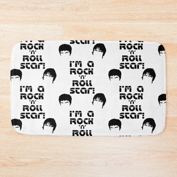 Item preview, I'm a Rock n Roll Star Oasis Vertical Black Art Drawing Piece designed and sold by Printopia-.