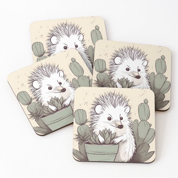 Item preview, Hedgehogs always hogging the hedge designed and sold by hillary marek.