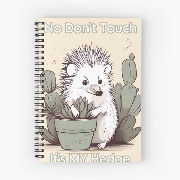Item preview, Hedgehogs always hogging the hedge designed and sold by hillary marek.