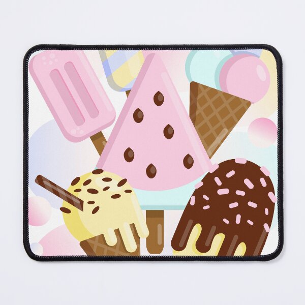 Item preview, cute cartoon ice cream designed and sold by AlenikArt.