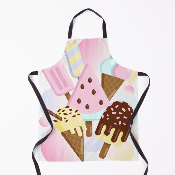 Item preview, cute cartoon ice cream designed and sold by AlenikArt.