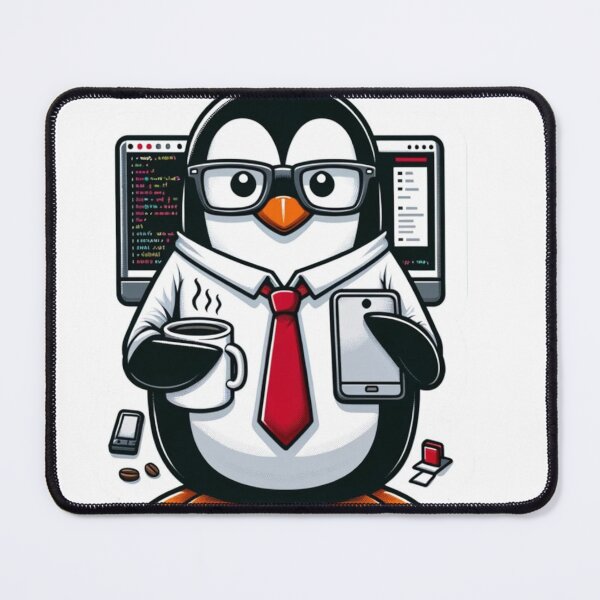Item preview, Code Commander: The Penguin Programmer designed and sold by pixeldigger.