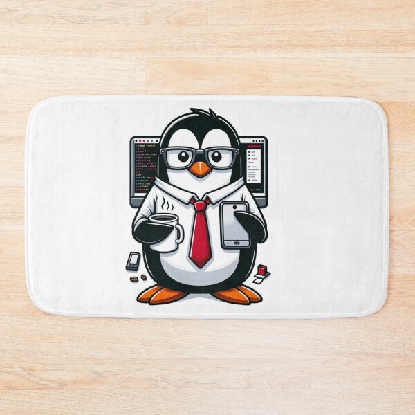 Item preview, Code Commander: The Penguin Programmer designed and sold by pixeldigger.