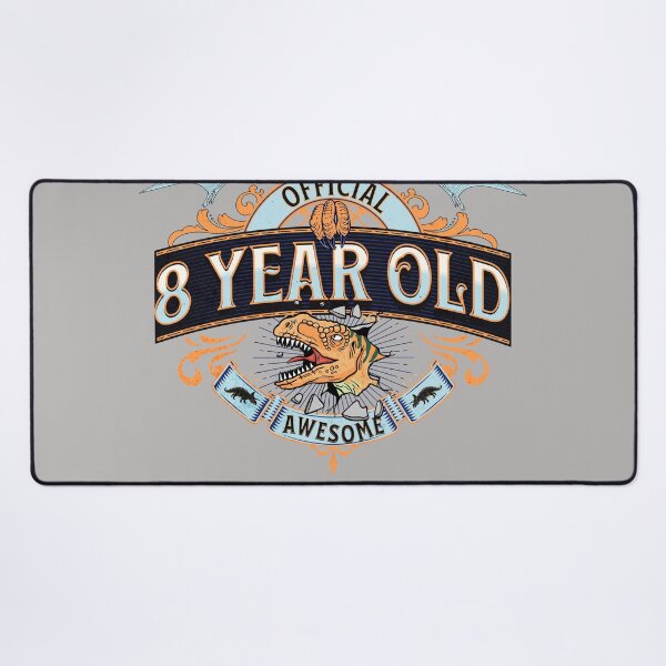 Item preview, Official 8 Year Old Birthday - Jurassic Dinosaur Party designed and sold by SilverWingInc.