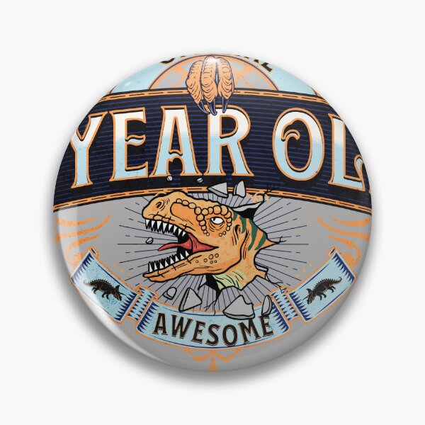 Item preview, Official 7 Year Old Birthday - Jurassic Dinosaur Party designed and sold by SilverWingInc.