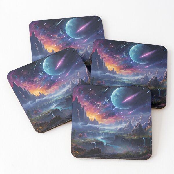 Item preview, Fantasy Landscape - Epic Meteor Shower designed and sold by Fantasy Masterpiece.