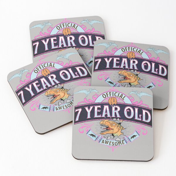Item preview, Official 7 Year Old Birthday - Jurassic Dinosaur Party designed and sold by SilverWingInc.
