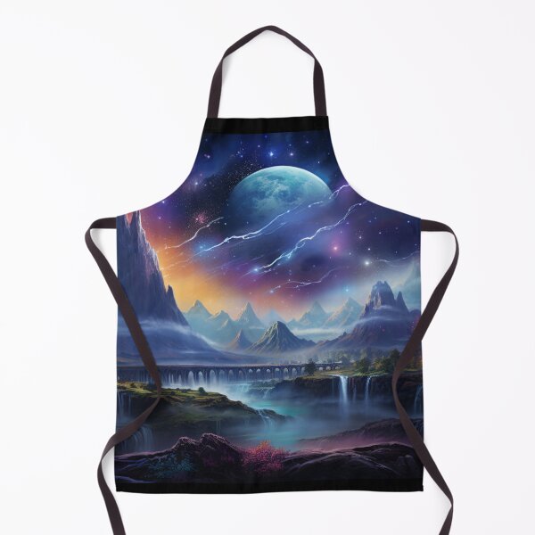 Item preview, Fantasy Landscape - Electric Sky designed and sold by Fantasy Masterpiece.