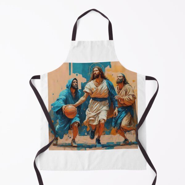 Item preview, Jesus Playing Basketball". Funny Penting Of Jesus Playing Basketball designed and sold by Obinne.