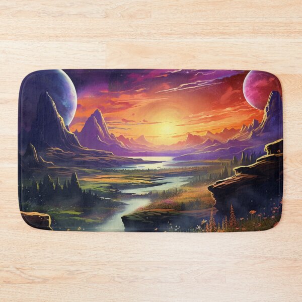 Item preview, Fantasy Landscape - Planetary Sky designed and sold by Fantasy Masterpiece.