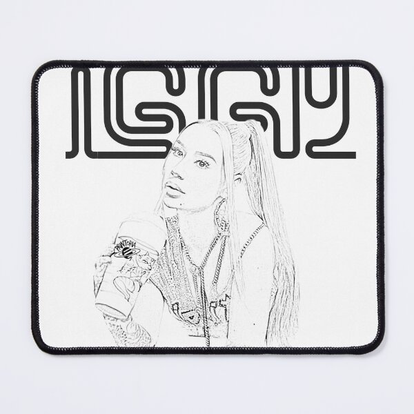 Item preview, I.G.G.Y Iggy Azalea The End of an Era Monochrome Print designed and sold by Printopia-.
