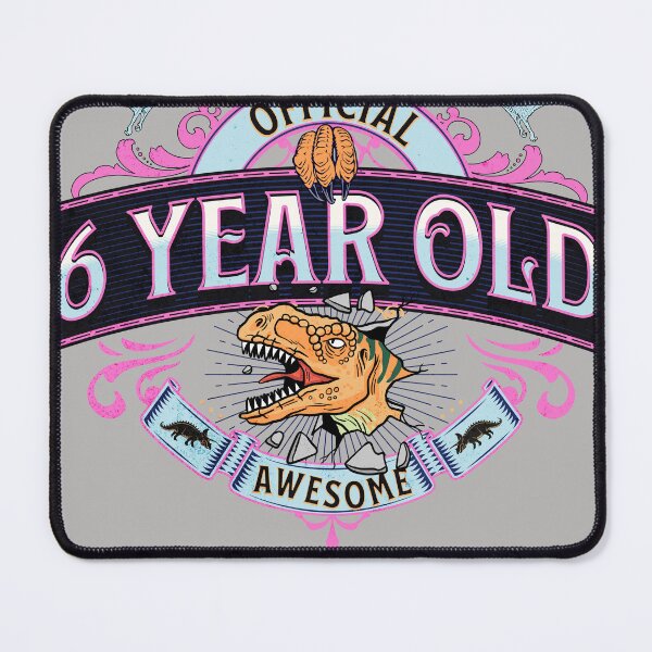 Item preview, Official 6 Year Old Birthday - Jurassic Dinosaur Party designed and sold by SilverWingInc.