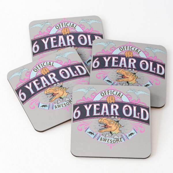 Item preview, Official 6 Year Old Birthday - Jurassic Dinosaur Party designed and sold by SilverWingInc.