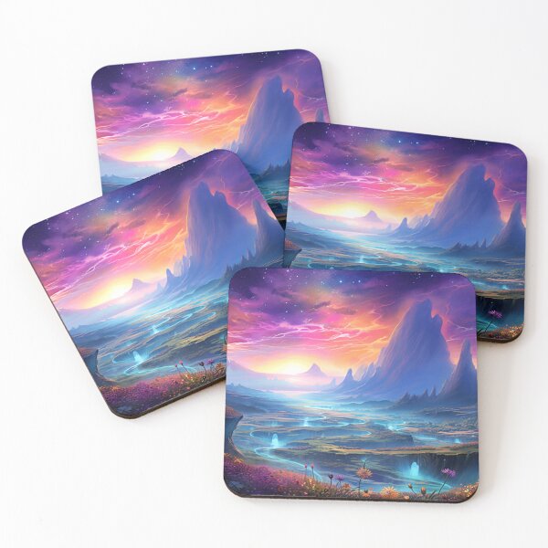 Item preview, Fantasy Landscape - Rainbow World designed and sold by Fantasy Masterpiece.