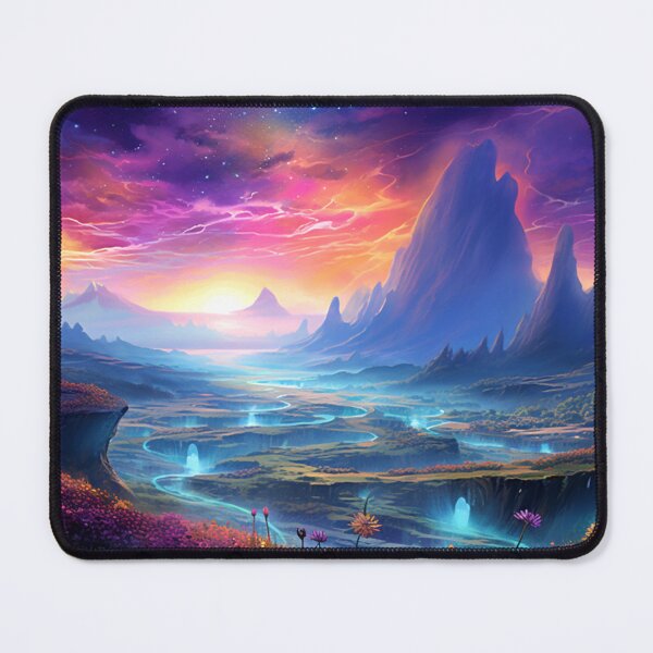 Item preview, Fantasy Landscape - Rainbow World designed and sold by Fantasy Masterpiece.