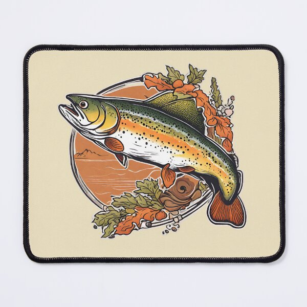 Item preview, Trout Fishing designed and sold by Crea-mood.