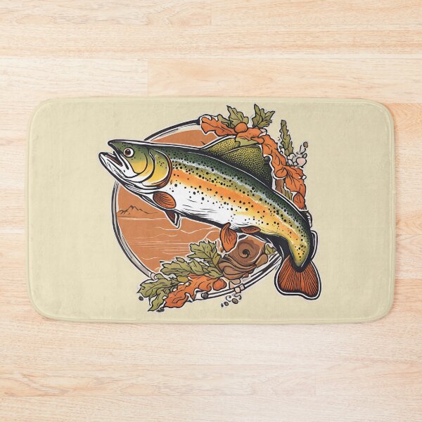 Item preview, Trout Fishing designed and sold by Crea-mood.