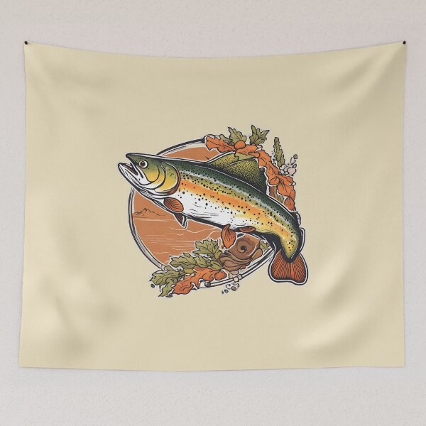 Item preview, Trout Fishing designed and sold by Crea-mood.