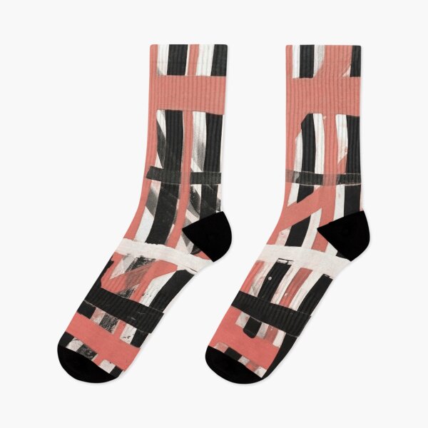 Item preview, Horizon Blush Tribal Mud Cloth Stripe Pattern by Bossy Cat Home designed and sold by BossyCatHome.