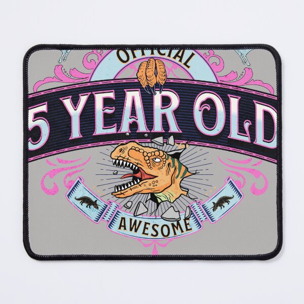 Item preview, Official 5 Year Old Birthday - Jurassic Dinosaur Party designed and sold by SilverWingInc.