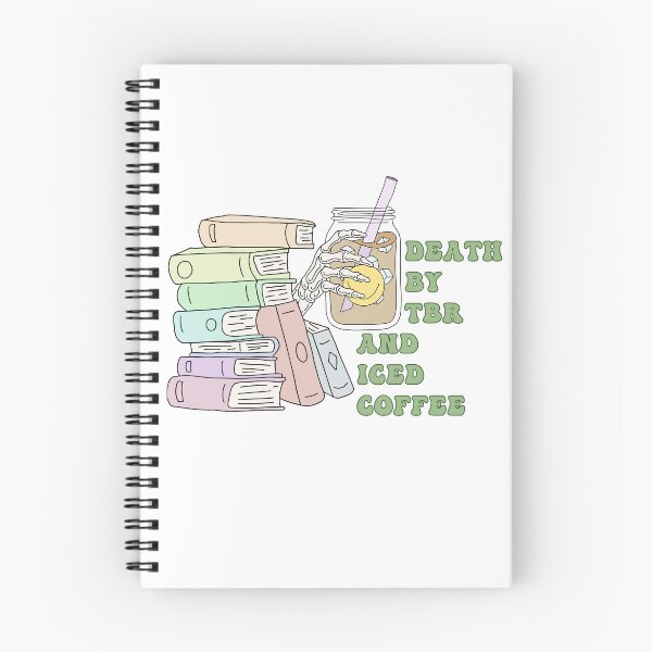 Item preview, Death by TBR bookish sticker designed and sold by kbwilson86.