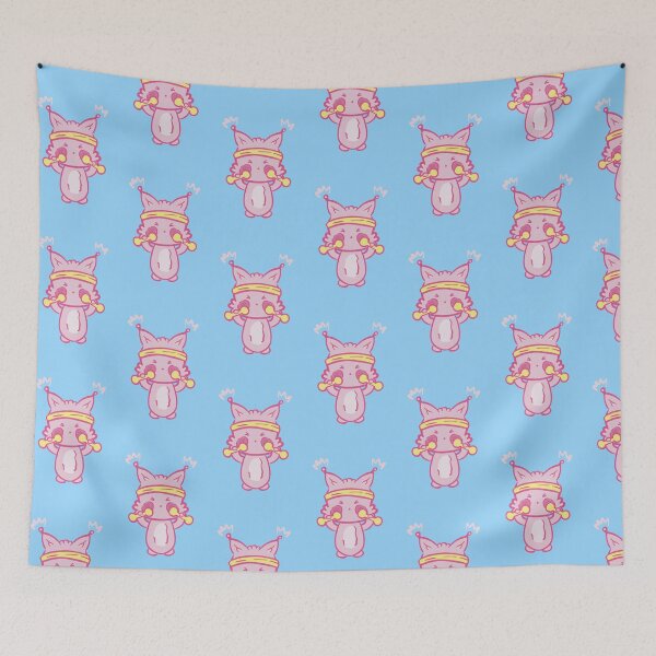 Item preview, Pink kitty working out ! designed and sold by KikiConfusion.