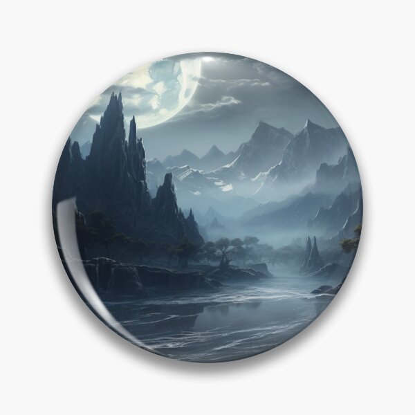 Item preview, Dark Fantasy Landscape - Lonely World designed and sold by Fantasy Masterpiece.