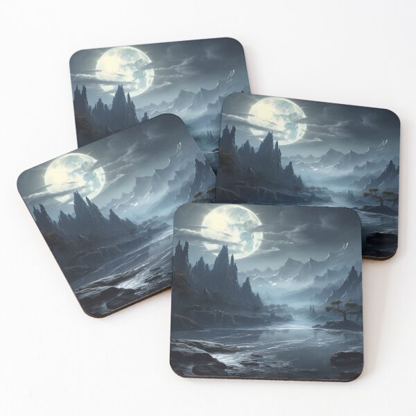 Item preview, Dark Fantasy Landscape - Lonely World designed and sold by Fantasy Masterpiece.