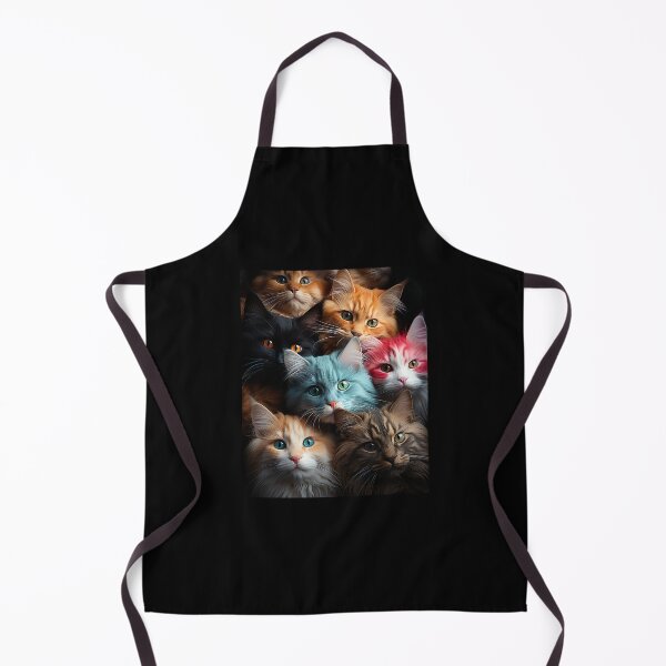 Item preview, Cute Kawaii Adorable Cats - Surreal Vivid Colored Sweet Cats 16 designed and sold by MadeByRobots.