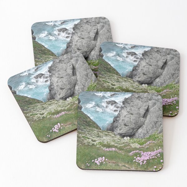 Item preview, From clifftop to the sea below, Sennen, Cornwall designed and sold by Anne Sanders.