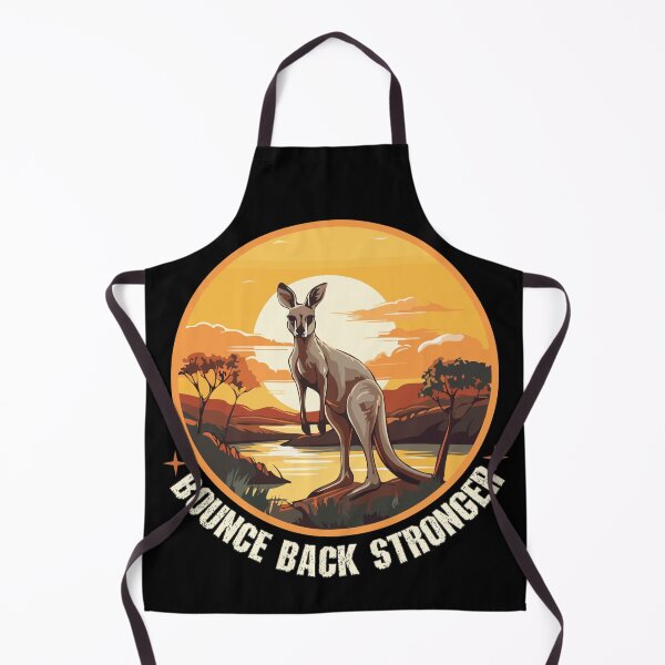 Item preview, Bounce back stronger - kangaroo lover designed and sold by SidTastic .