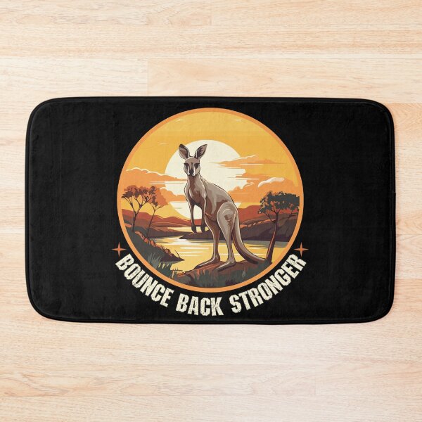 Item preview, Bounce back stronger - kangaroo lover designed and sold by SidTastic .