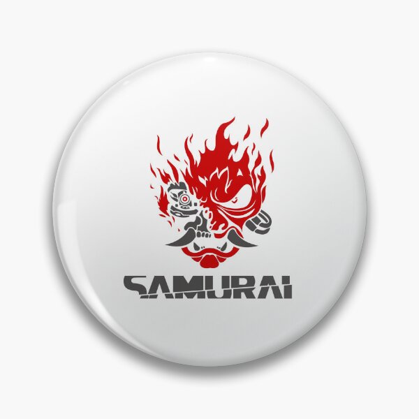 Item preview, Samurai Logo - White background/Improved designed and sold by plushyTamer.