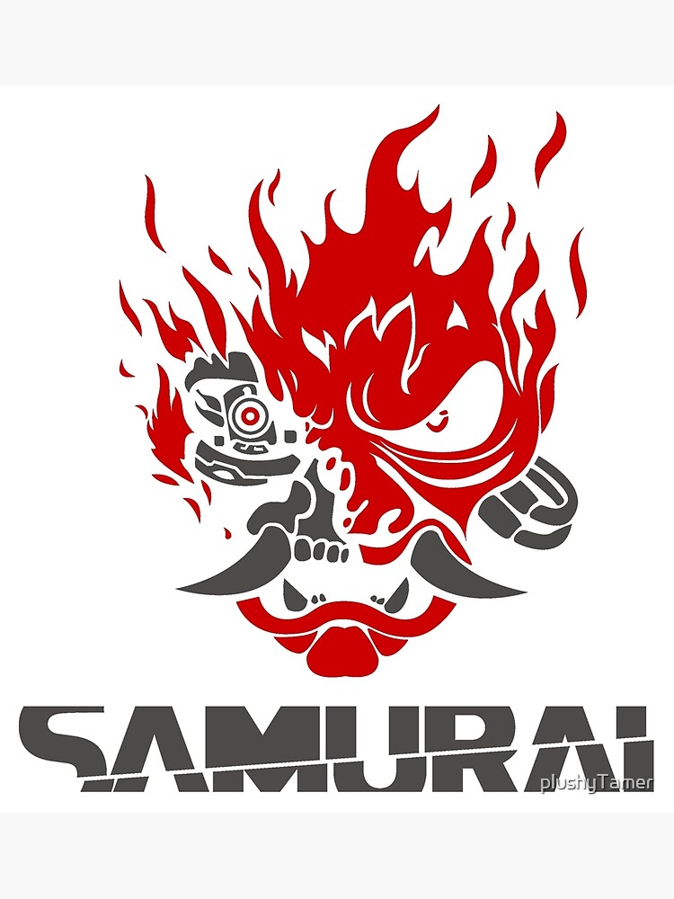 Cyberpunk 2077 samurai logo, monitor dual samurai, Fondo de pantalla HD