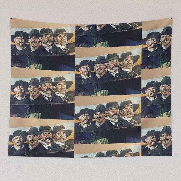 Item preview, Wyatt Earp And Gang designed and sold by Portraits by Billy H. Jackson.