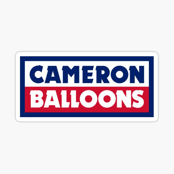 Cameron Balloons Logo Sticker