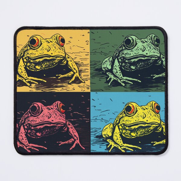 Item preview, Shades of Frog Retro Modern Art designed and sold by StephanieLZ.