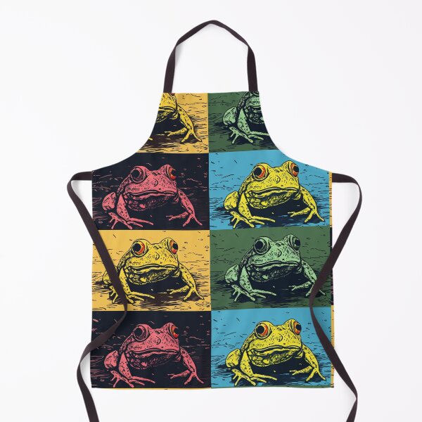 Item preview, Shades of Frog Retro Modern Art designed and sold by StephanieLZ.