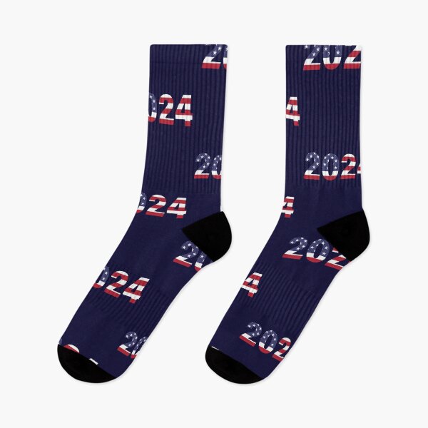 Item preview, America 2024 Red, White, and Blue Flag designed and sold by ArtMeetsPizza.