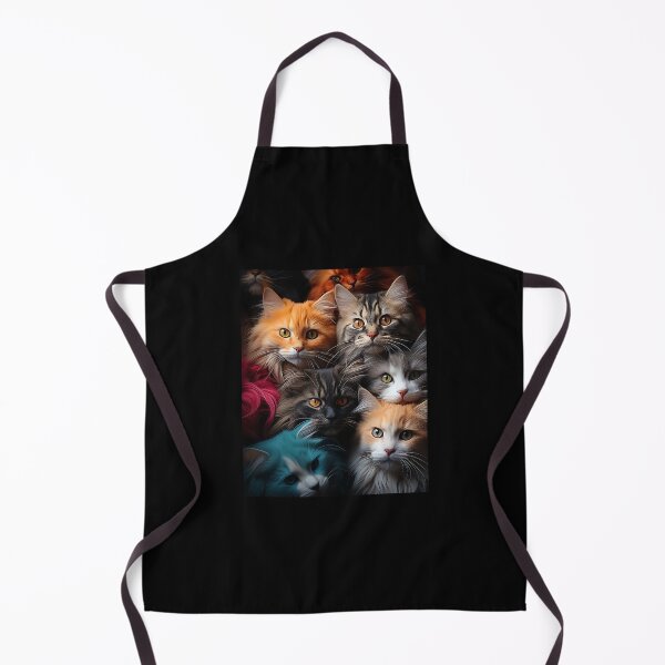 Item preview, Cute Kawaii Adorable Cats - Surreal Vivid Colored Sweet Cats 19 designed and sold by MadeByRobots.