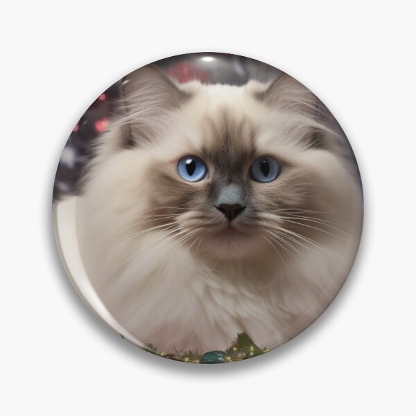 Item preview, Meowy Christmas: Christmas Ragdoll Cat designed and sold by Fantasy Masterpiece.