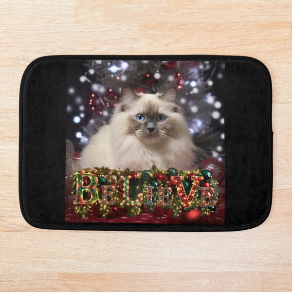 Item preview, Meowy Christmas: Christmas Ragdoll Cat designed and sold by Fantasy Masterpiece.